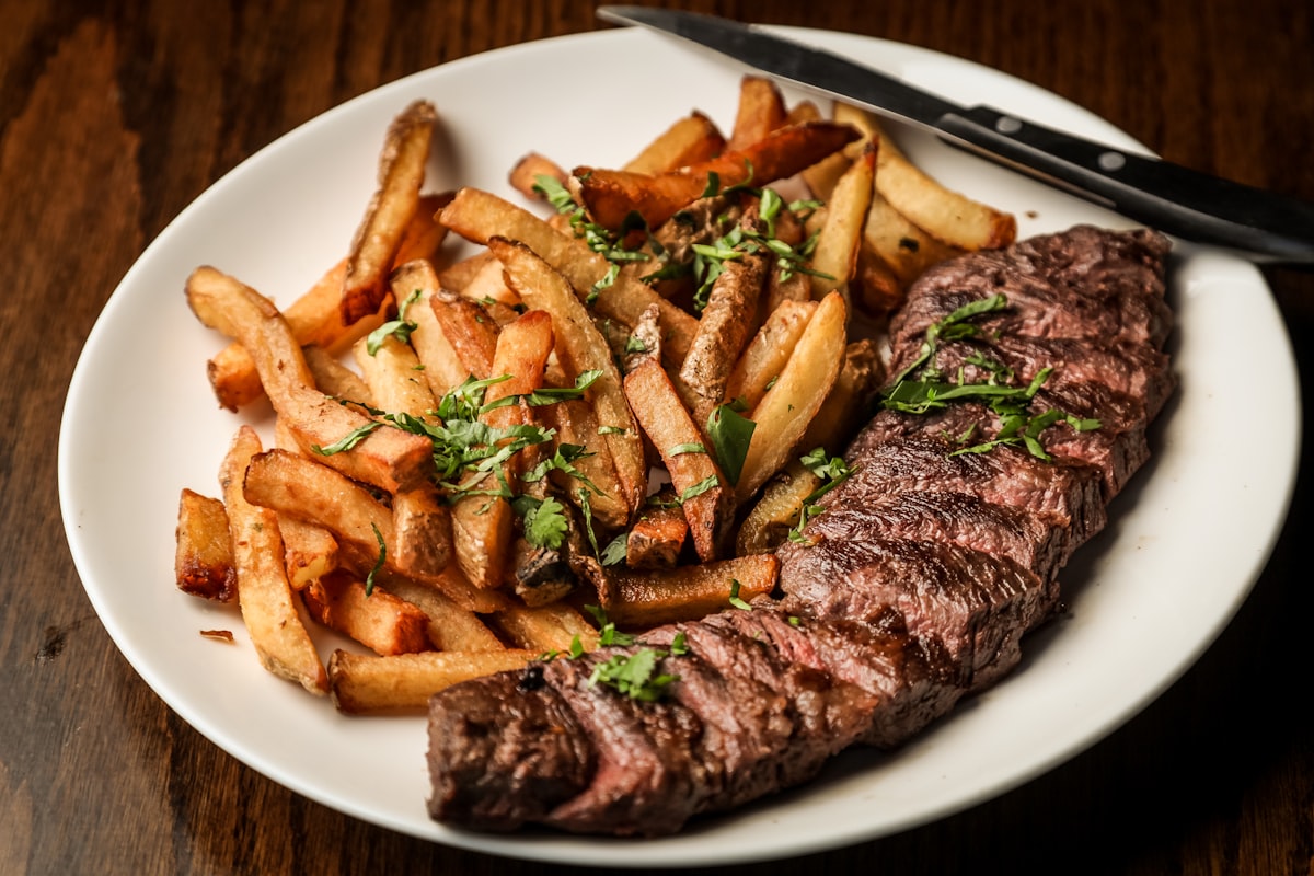Blue Cheese Crusted Steak