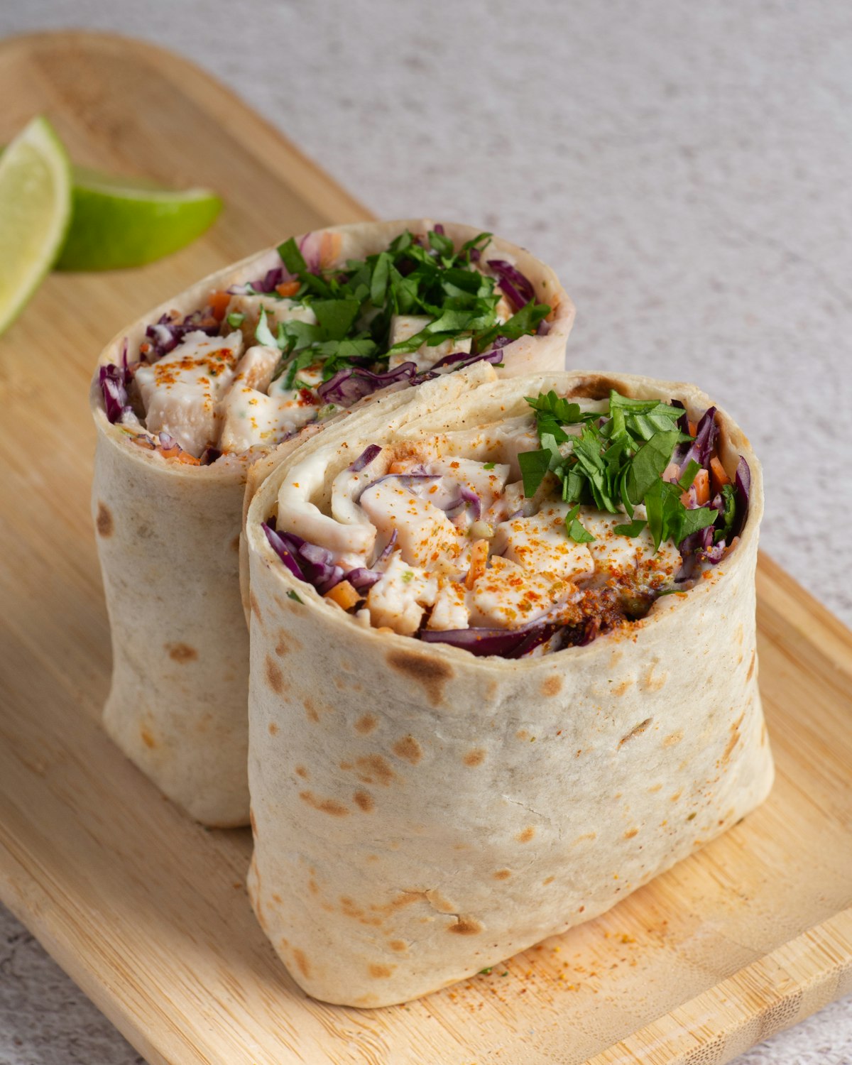 Chipotle Ranch Chicken Burrito