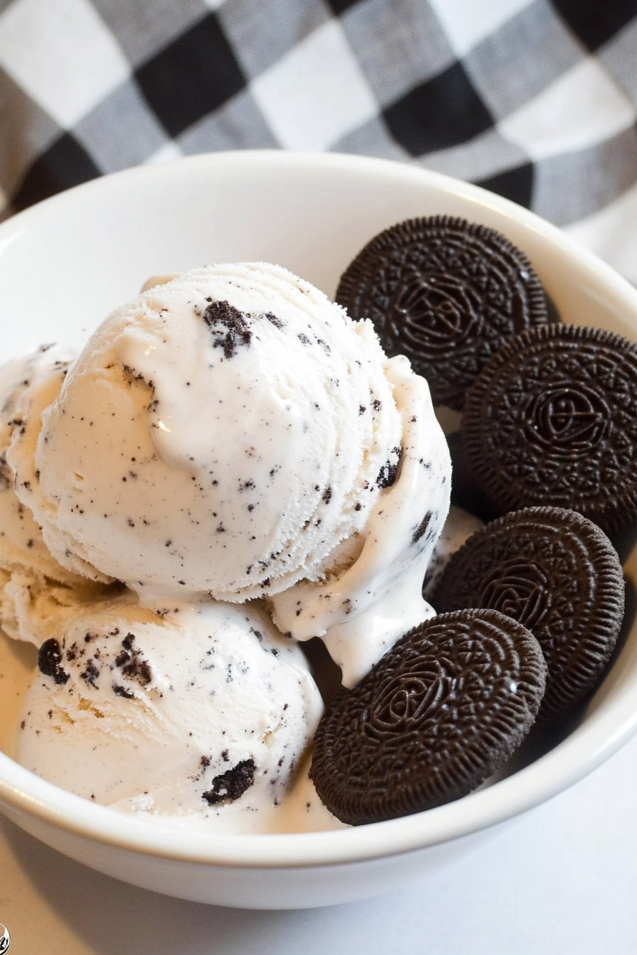 Ninja Creami Cookies and Cream Ice Cream