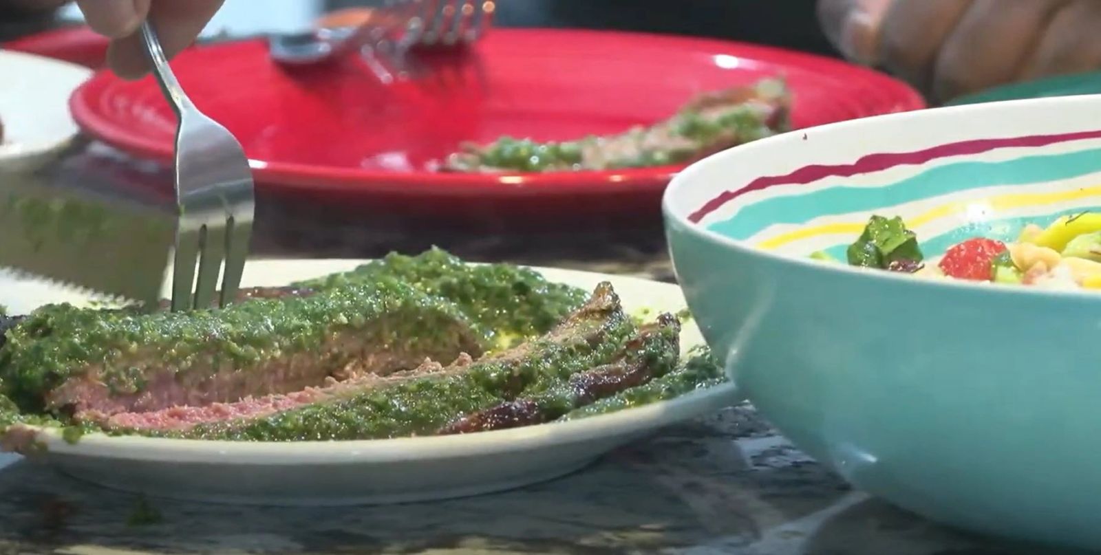Flank Steak with Chimichurri Sauce
