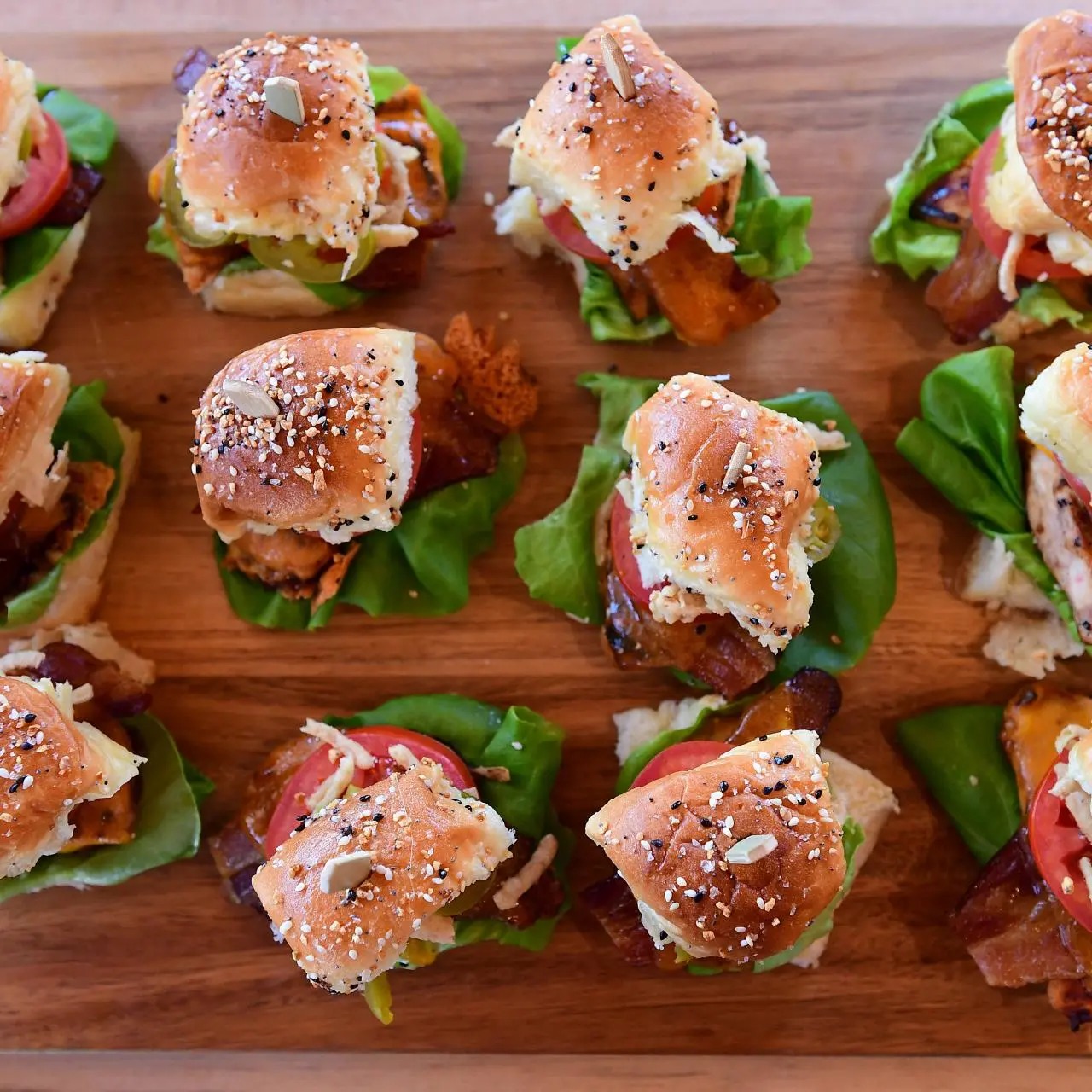 Ladd's Chicken Bacon Sliders