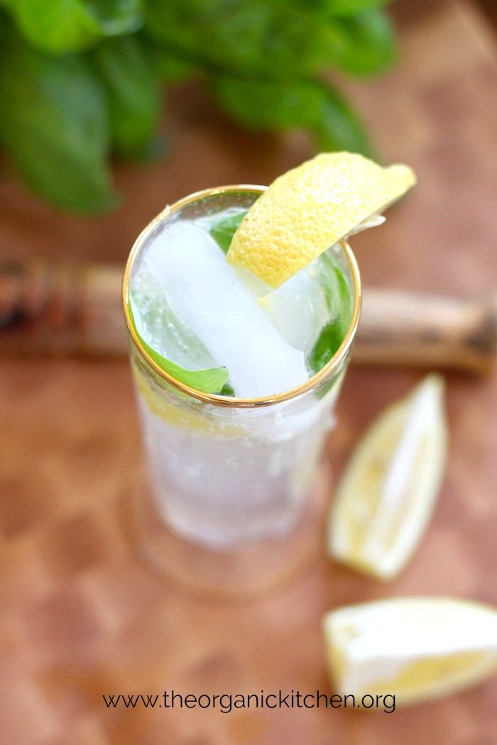 Lemon Basil Spritzer