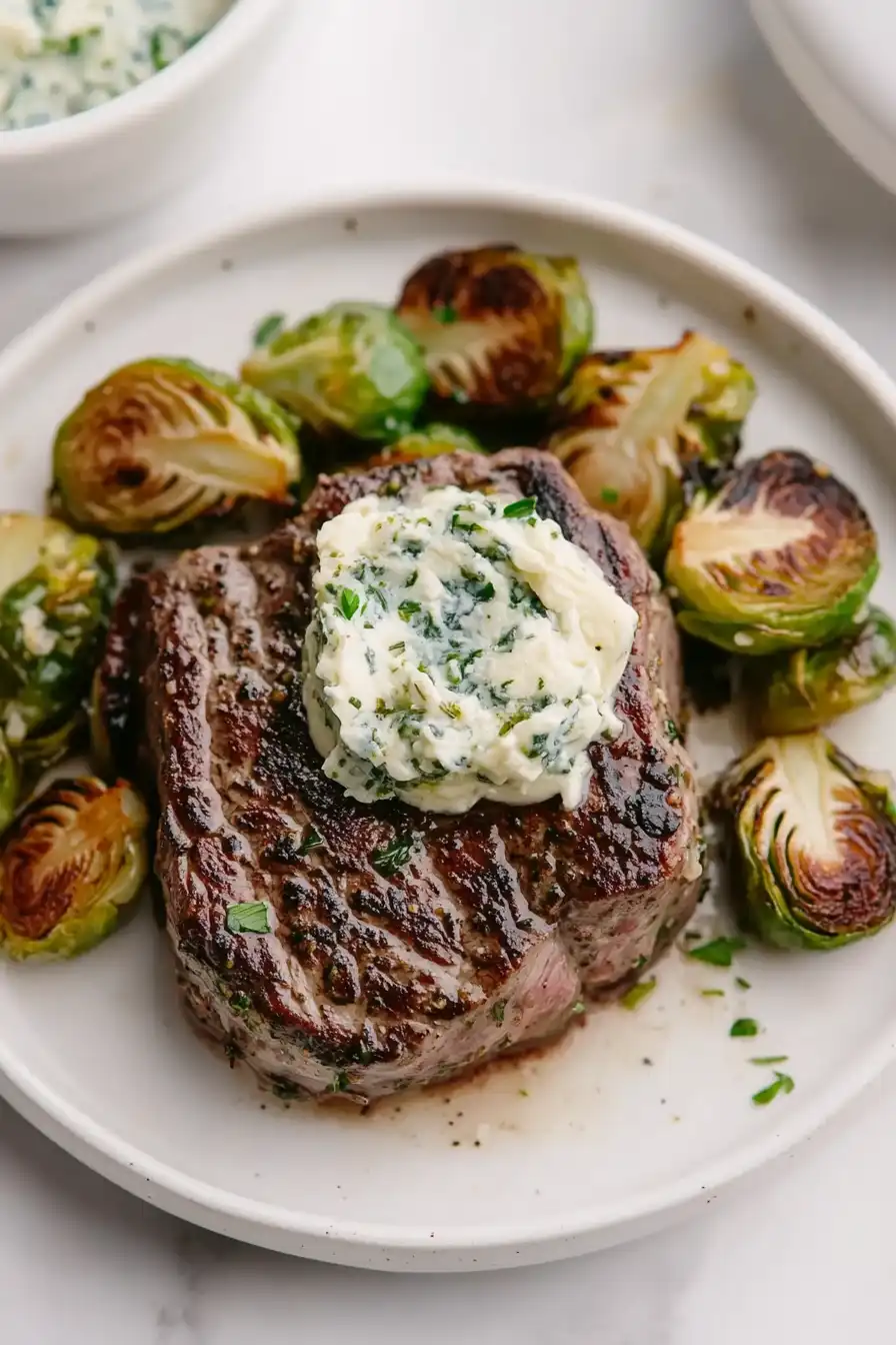Savory Filet Mignon with Blue Cheese
