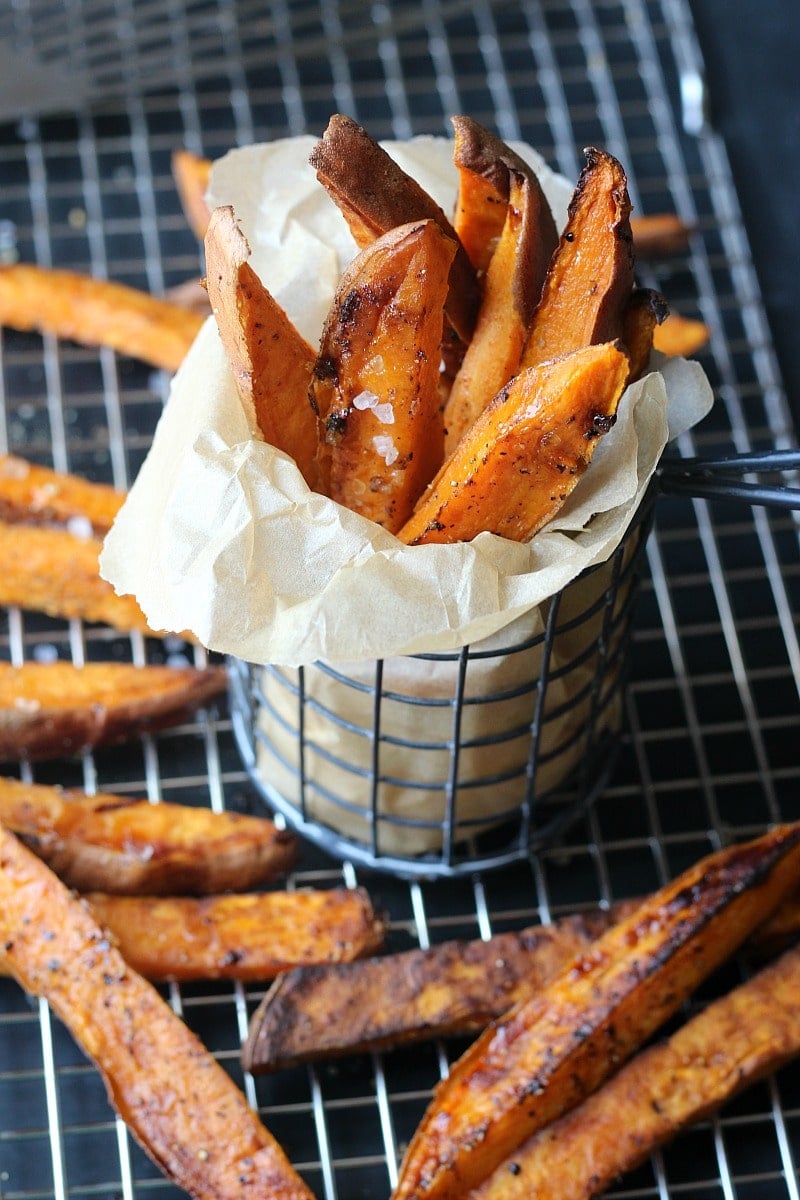 Sea Salt Sweet Potato Steak Fries